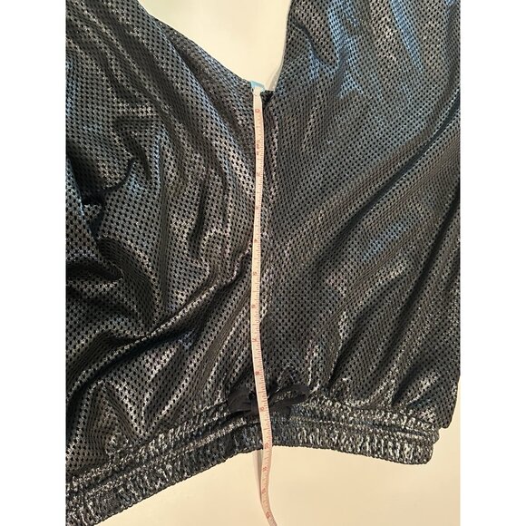 IVY PARK XS Metallic Mesh Double Layer Basketball Shorts Drawstring  Relaxed - Picture 6 of 9